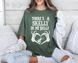 Comfort Colors Spooky Mama Announcement Tee, Halloween Pregnancy Shirt, Pregnancy T-shirt - AMBER 4