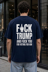 F Trump Shirt, Funny Political T-Shirt, Funny Protest Tee, Anti MAGA Statement Shirt, Funny Shirt Gift