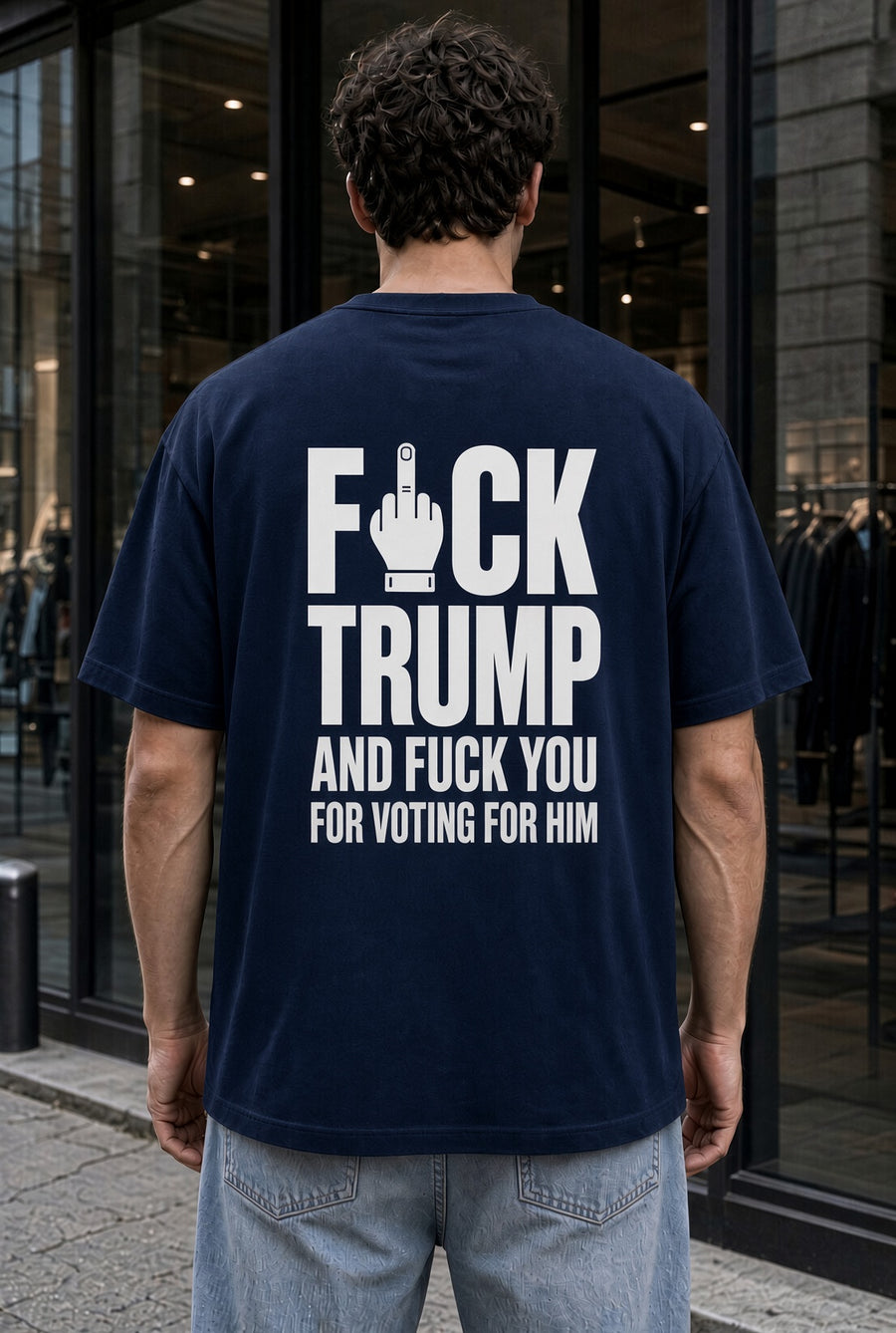 F Trump Shirt, Funny Political T-Shirt, Funny Protest Tee, Anti MAGA Statement Shirt, Funny Shirt Gift