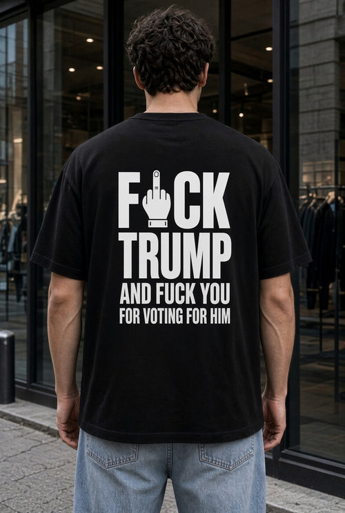 F Trump Shirt, Funny Political T-Shirt, Funny Protest Tee, Anti MAGA Statement Shirt, Funny Shirt Gift