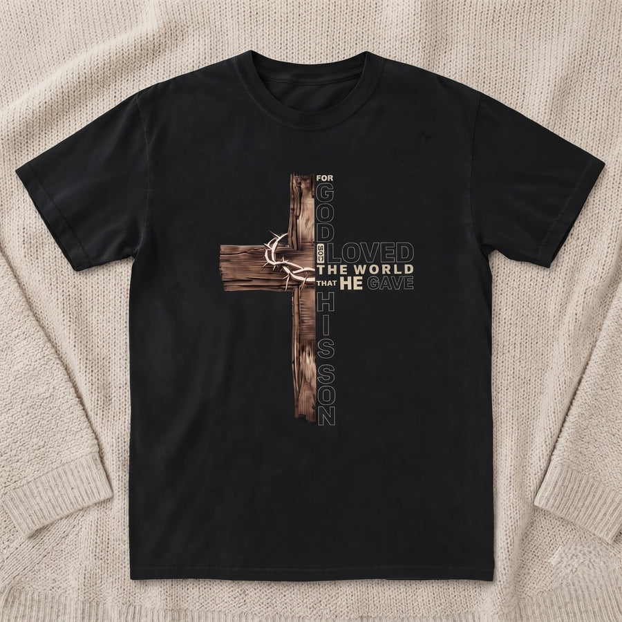 Faith Cross T Shirt, Christian Gift, Faith Gift, Christian Shirts, Religious Mom Gift, Gift For Her, Faith Cross Shirt