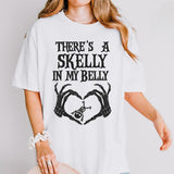 Comfort Colors Spooky Mama Announcement Tee, Halloween Pregnancy Shirt, Pregnancy T-shirt - AMBER 16